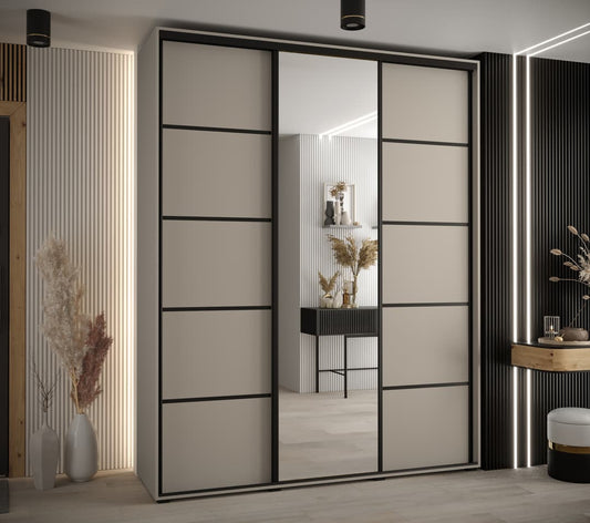 Dakota V Sliding Door Wardrobe 200cm