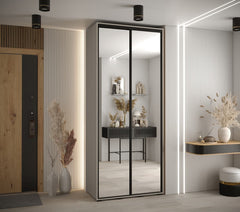 Dakota II Sliding Door Wardrobe 110cm