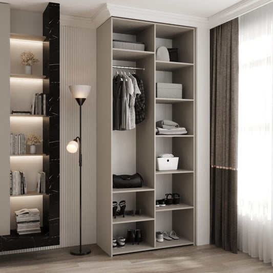 Como I Hinged Door Wardrobe 100cm