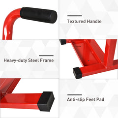 DURHAND 150KG Steel Motorbike Jack Lift Rubber Platform Crank Lift Manual Repair Clean Hoist Table Assist Off-Road Dirt Bike Stand Red 27.5/39.5 Hcm