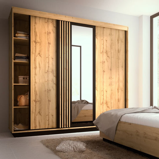 Lamelo LA19 Sliding Door Wardrobe 240cm