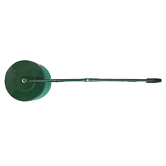 Outsunny 40L Lawn Roller Drum Scraper Bar Collapsible Handle Water or Sand Filled 32cm Green