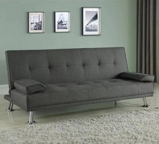 Birlea Logan Grey Fabric Sofa Bed