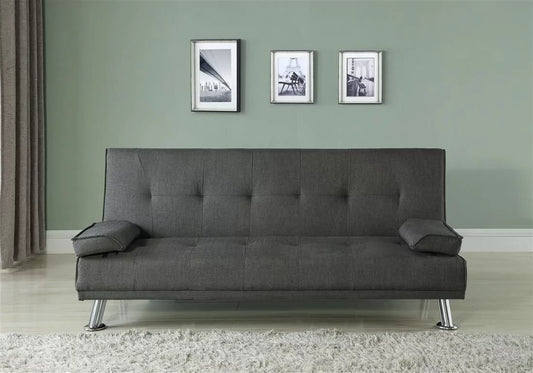 Birlea Logan Grey Fabric Sofa Bed