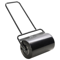 Outsunny 38L Fillable Cylinder Steel Lawn Roller - Black