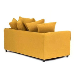 Dorota II Fabric Armchair - Mustard