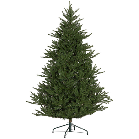 HOMCOM 5ft Bushy and Bare Artificial Christmas Tree - Green