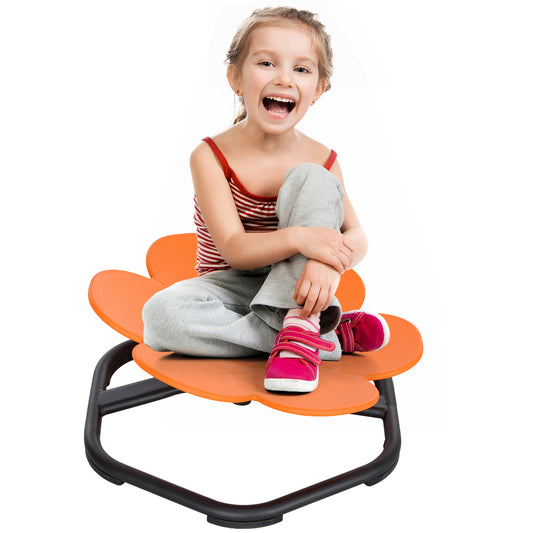 AIYAPLAY Sensory Spinning Chair for Kids, for Coordination, Balance, Orange