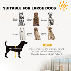 PawHut 2 Piece Dog Pen Expansion Pack for 100cm High Animal Pen with 3 Connecting Stakes