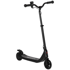 HOMCOM Electric Scooter, 120W Motor E-Scooter, Adjustable Height, Rear Brake for Ages 6+ Years - Black