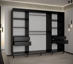 Mora Sliding Door Wardrobe 250cm