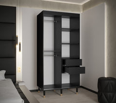 Tromso Sliding Door Wardrobe 100cm