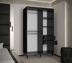 Mora Sliding Door Wardrobe 120cm