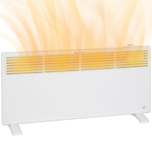 HOMCOM 2000W Convector Heater - White