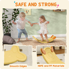 AIYAPLAY Balance Board for Kids Balance Training & Sensory Play, Yellow