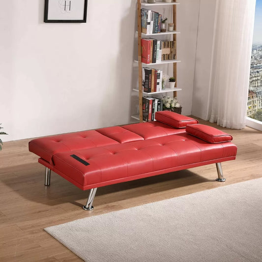 Manhattan Cinema Leather Sofa Bed