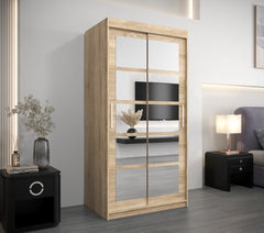 Roma II Sliding Door Wardrobe 100cm