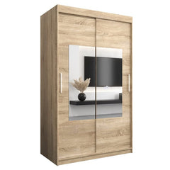 Torino Sliding Door Wardrobe 120cm