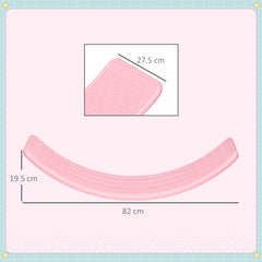 لوح التوازن ZONEKIZ، لوح اهتزاز للأطفال، للأعمار من 3 إلى 6 سنوات - وردي
