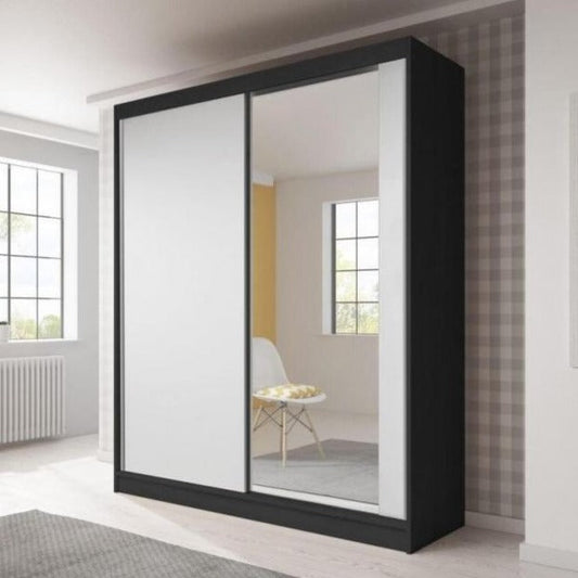 Bella 03 Sliding Door Wardrobe 183cm