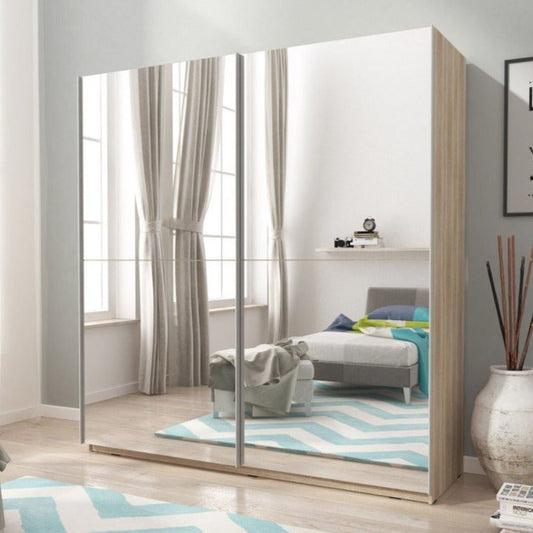 Mika 03 Sliding Door Wardrobe 150cm