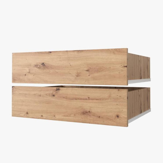 Additional Drawers For Flutes Wardrobe [120 - 200cm]