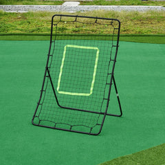 شبكة لعب HOMCOM Rebounder - معدات تدريب على اللعب والتعليم - نقطة هدف - كرات ارتدادية