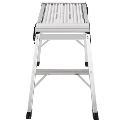 Aluminium Folding Hop Up Work Platform with Safety Locks and Pads