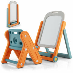 Kid Easel Table and Chair Set Portable Folding Art Easel Toddler