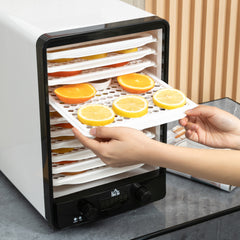 HOMCOM 11-Tray Food Dehydrator, 40-70√¢‚Äû∆í Temperature and Timer