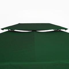 Outsunny Gazebo Roof Replacement, for 3 x 4m Frames - Green