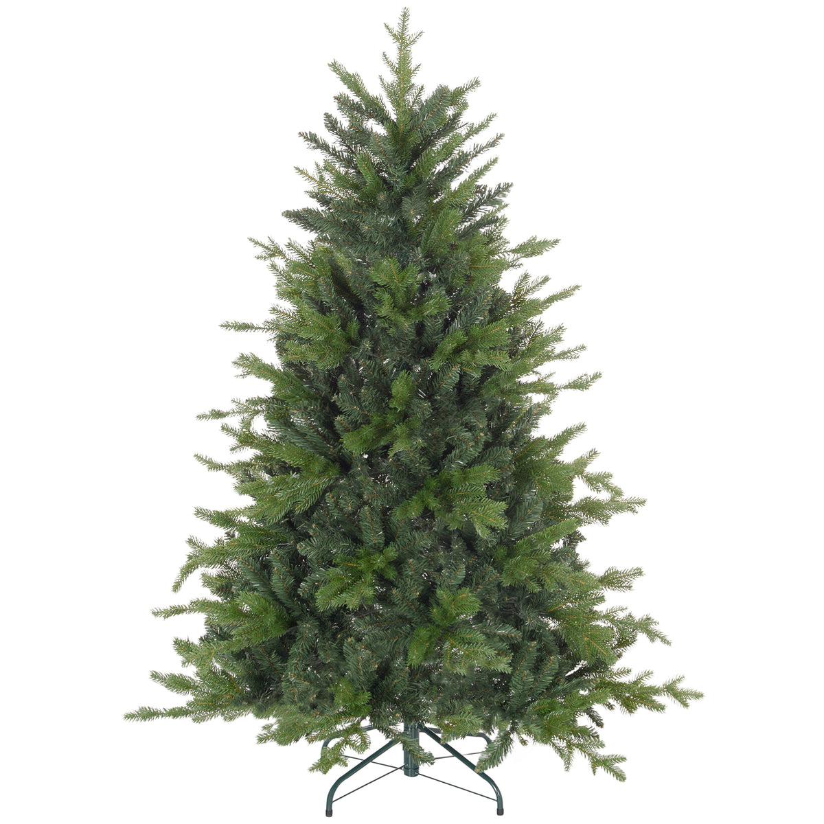 HOMCOM 5ft Bare Artificial Christmas Tree, with 1309 Tips - Green