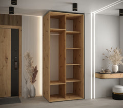 Sapporo II Sliding Door Wardrobe 120cm