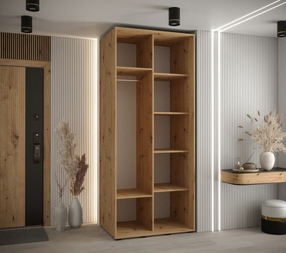 Cannes IV Sliding Door Wardrobe 110cm