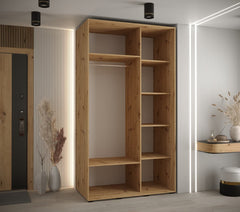 Cannes XI Sliding Door Wardrobe 140cm