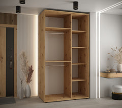 Sapporo I Sliding Door Wardrobe 140cm