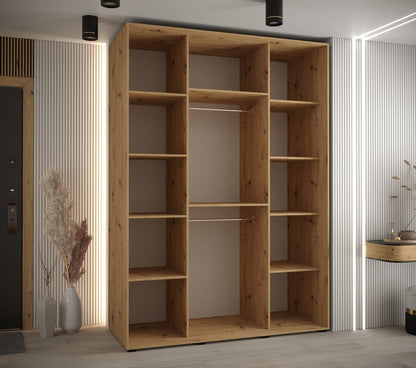 Cannes V Sliding Door Wardrobe 180cm