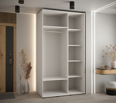 Cannes IX Sliding Door Wardrobe 140cm