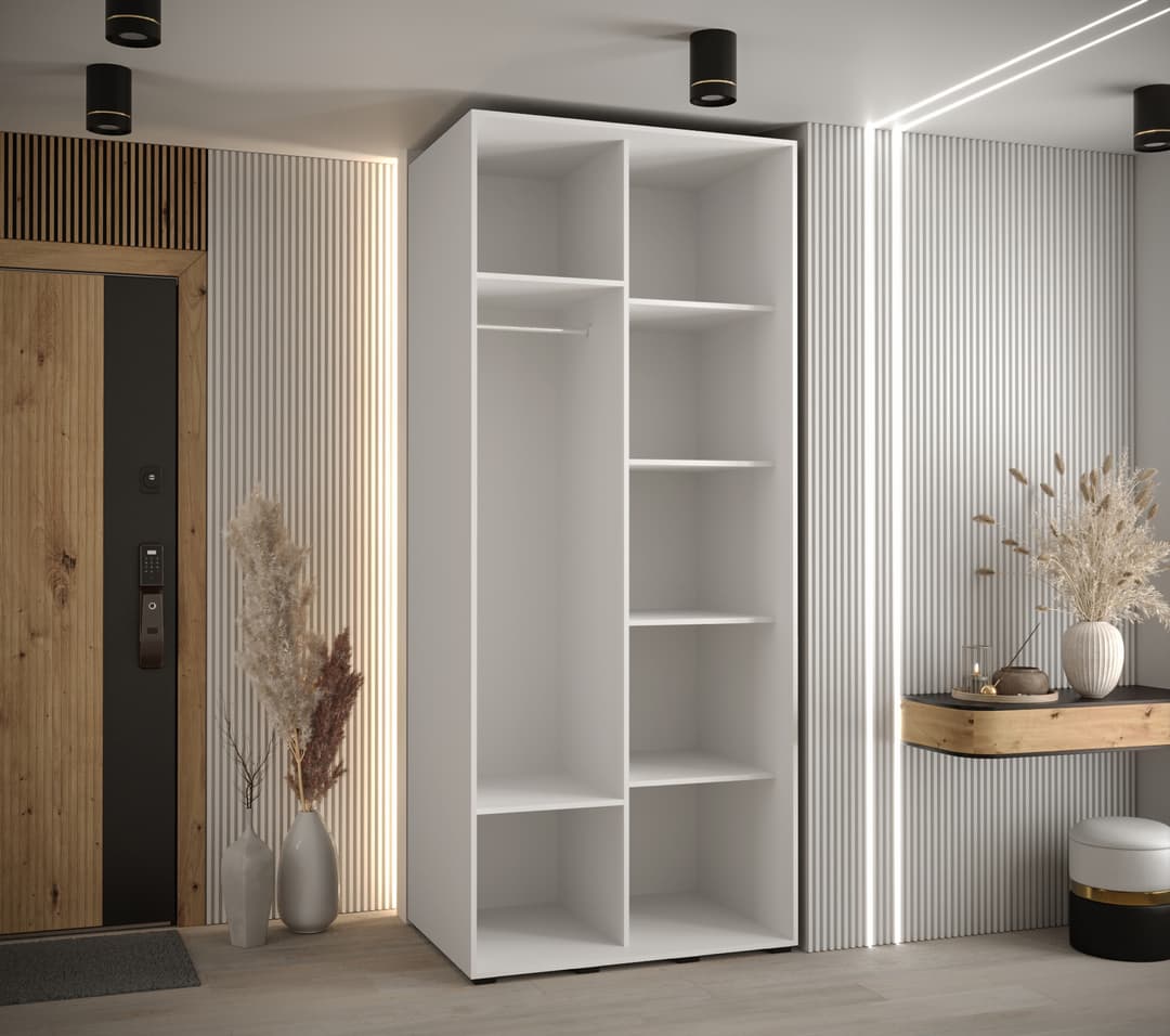 Cannes VI Sliding Door Wardrobe 120cm