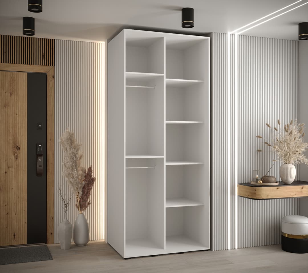 Cannes VI Sliding Door Wardrobe 120cm