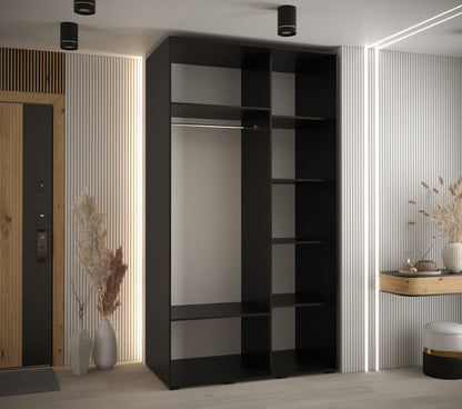 Cannes VI Sliding Door Wardrobe 130cm