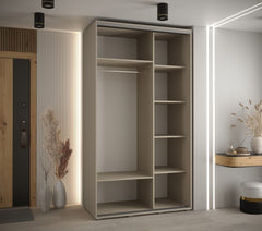 Dakota IX Sliding Door Wardrobe 130cm