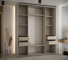 Dakota IV Sliding Door Wardrobe 190cm