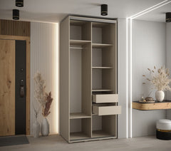 Dakota VIII Sliding Door Wardrobe 120cm