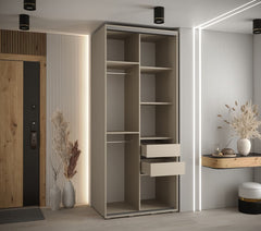 Dakota X Sliding Door Wardrobe 110cm