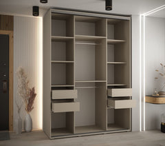 Dakota III Sliding Door Wardrobe 180cm