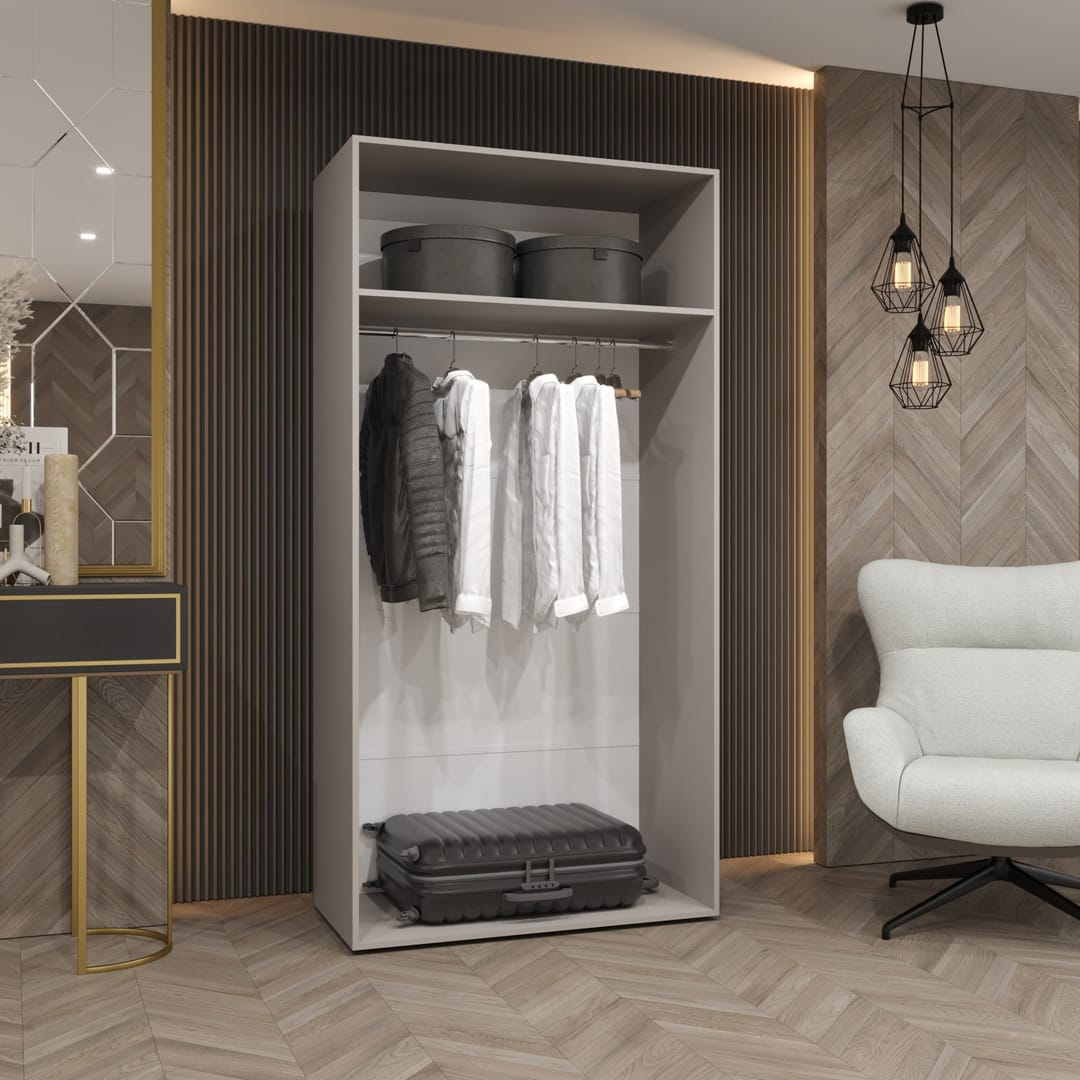 Alicante II Hinged Door Wardrobe 100cm