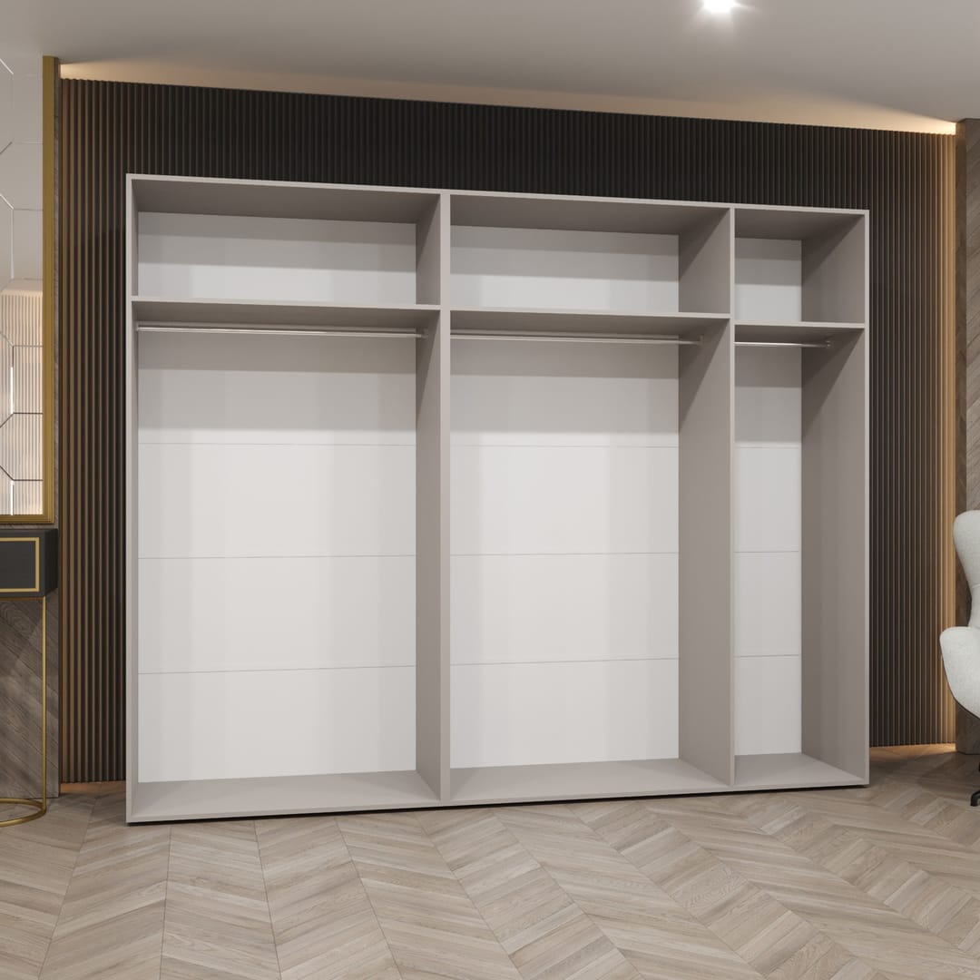 Alicante II Hinged Door Wardrobe 250cm