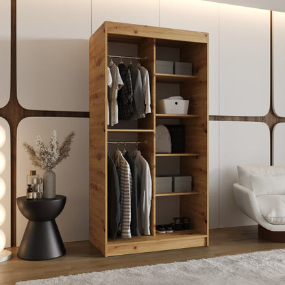 Ultra Sliding Door Wardrobe 100cm