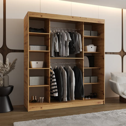Lucy Sliding Door Wardrobe 180cm